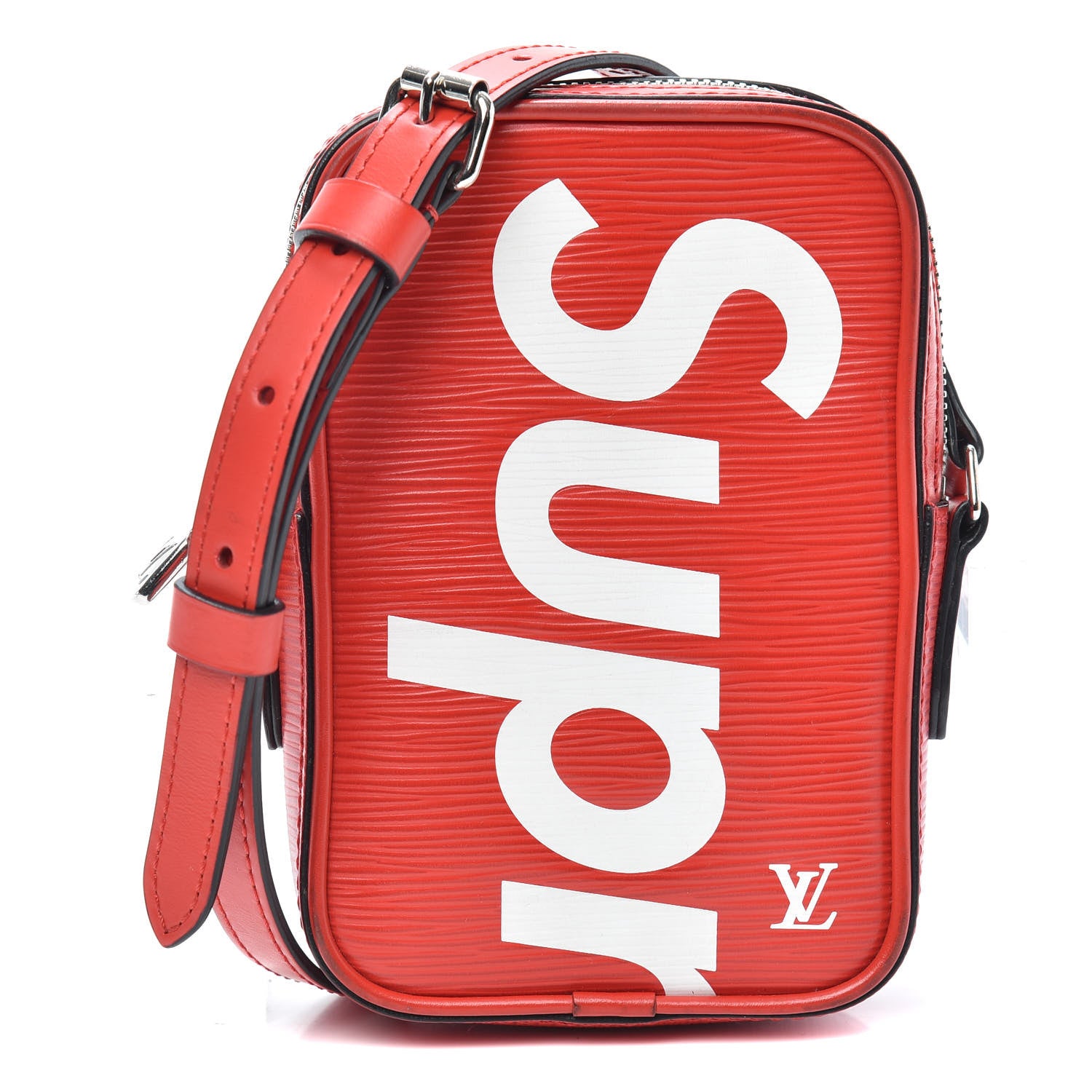 Louis Vuitton X SUPREME Epi Danube PPM Red 1 of 8