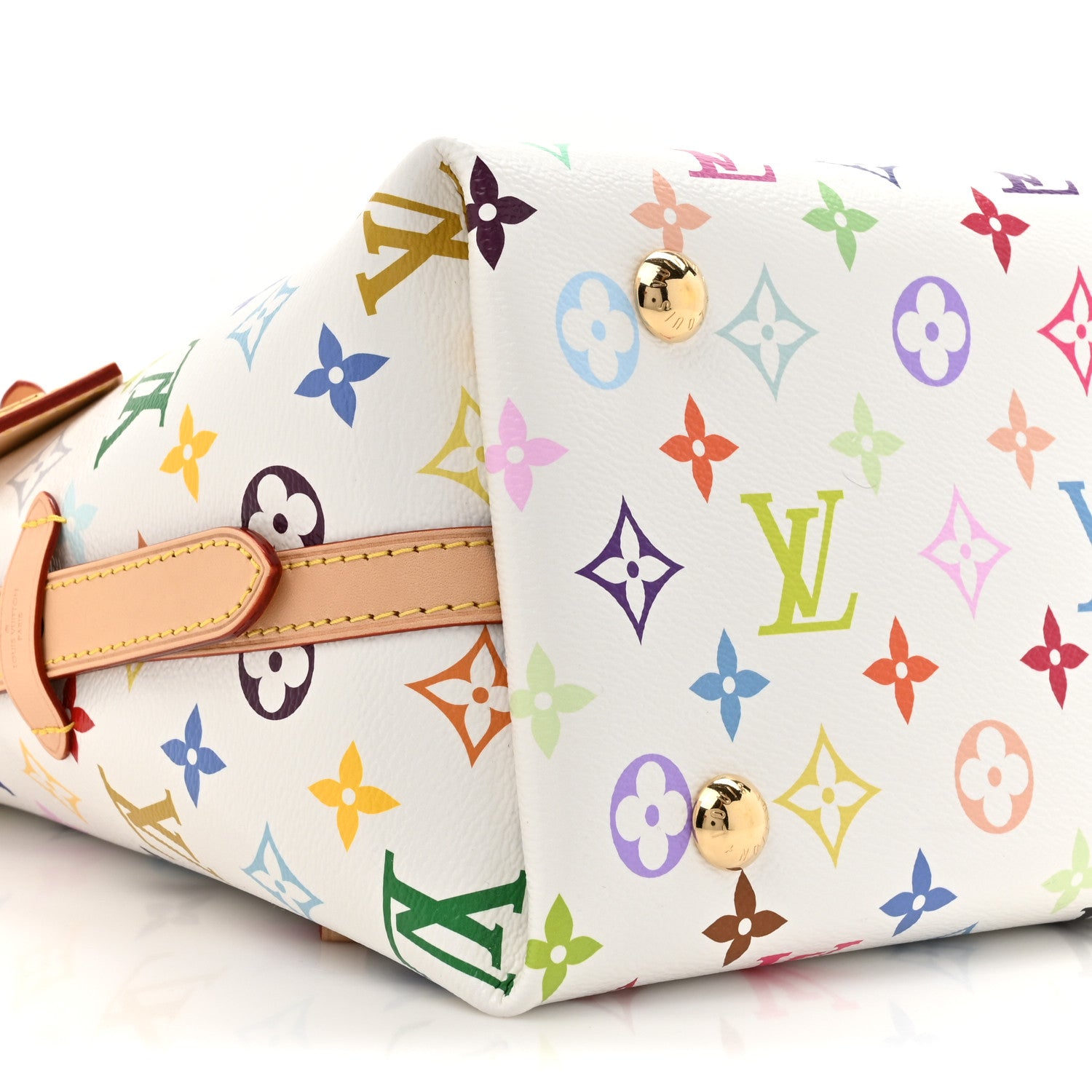 Louis Vuitton LV X TM Monogram Multicolor CarryAll PM White 10 of 10