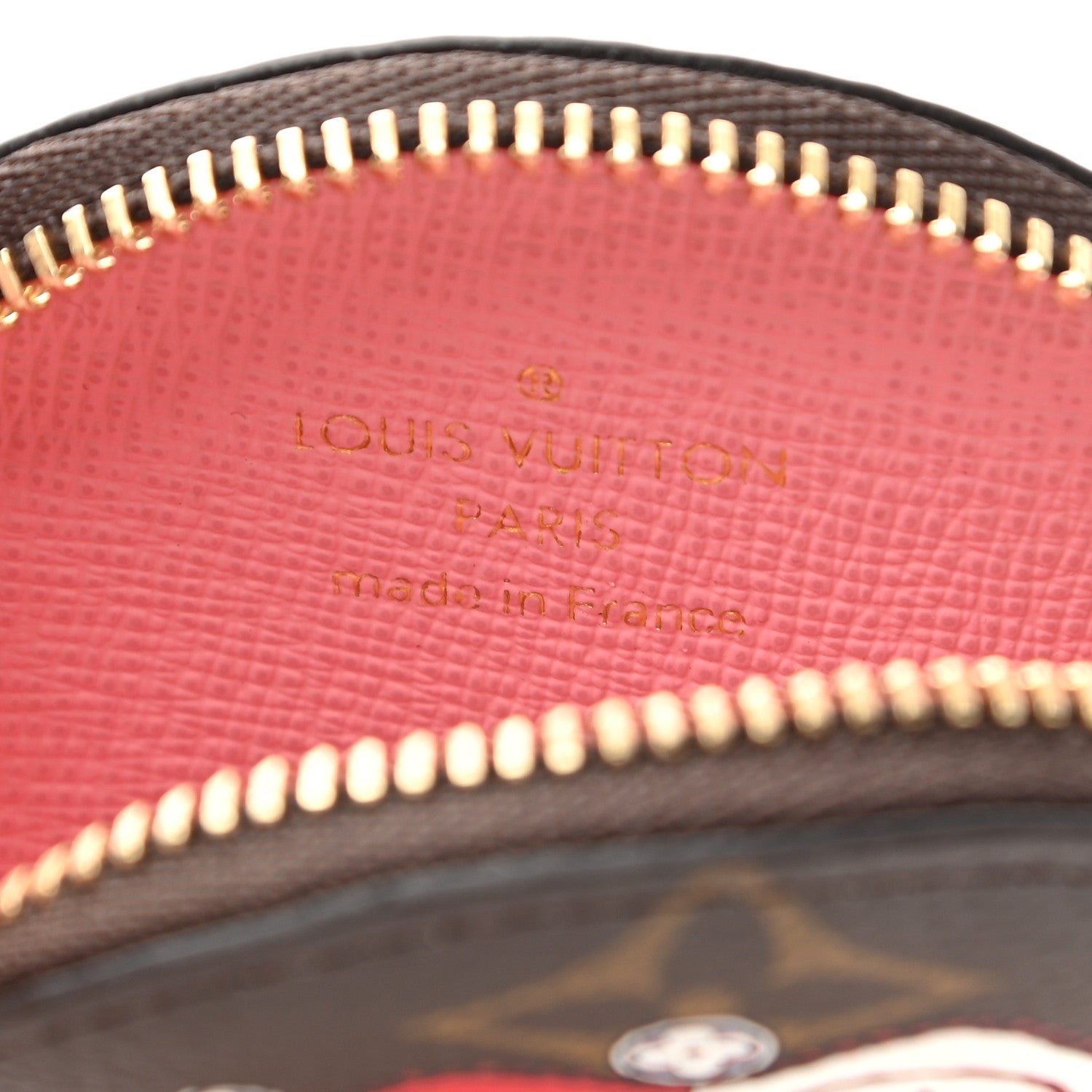 Louis Vuitton Monogram 2020 Christmas Animation Swing Ride Round Coin Purse Pink Poppy 6 of 7