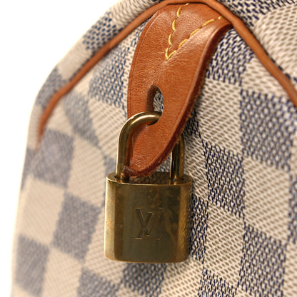 Louis Vuitton Damier Azur Speedy 30 12 of 20