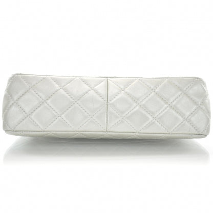 Chanel Lambskin Jumbo Flap Silver 6 of 10