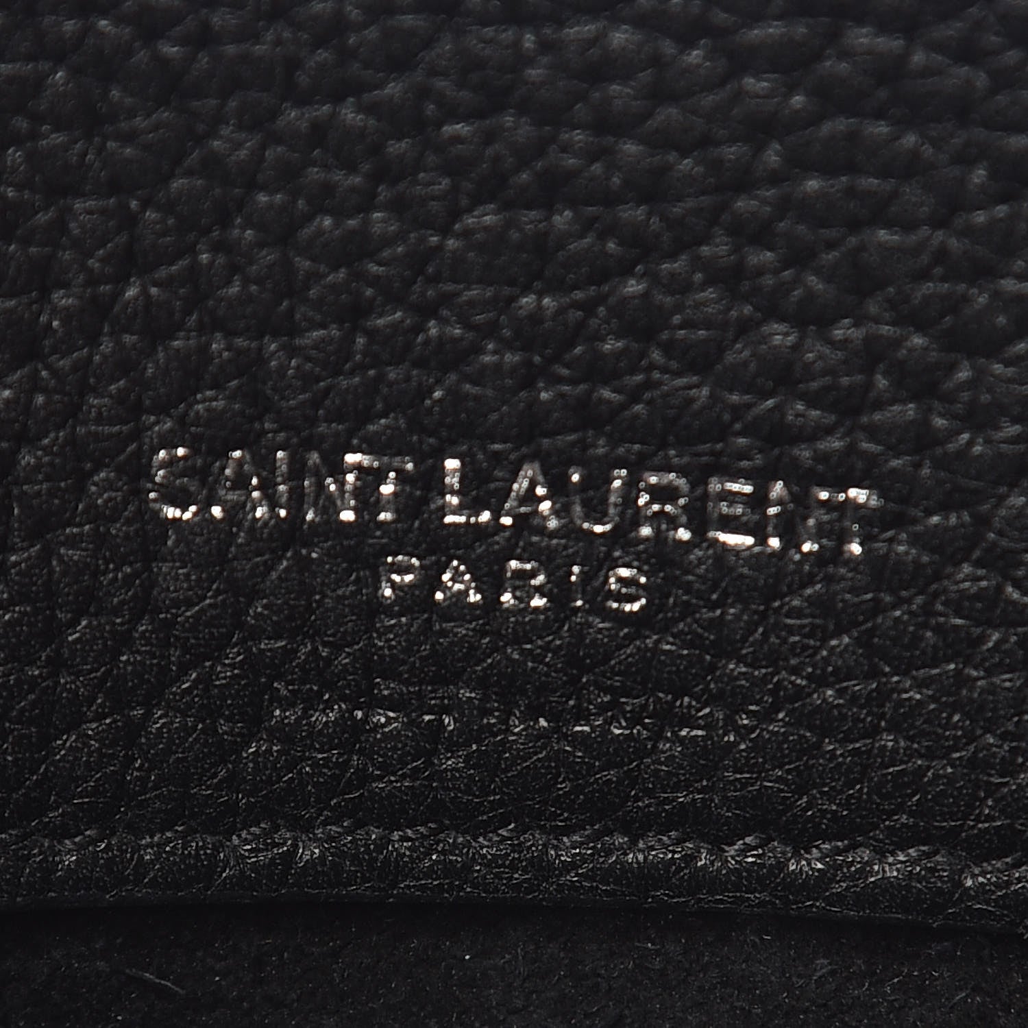 Saint Laurent Grained Calfskin Nano Sac De Jour Souple Black 9 of 10