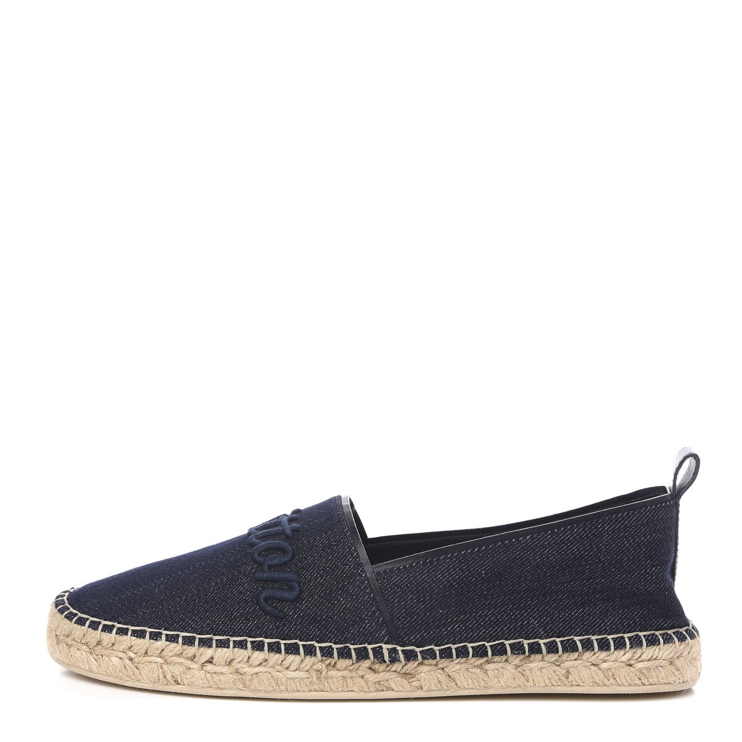 Louis Vuitton Canvas Waterfall Espadrille Flats 40 Marine 1 of 8