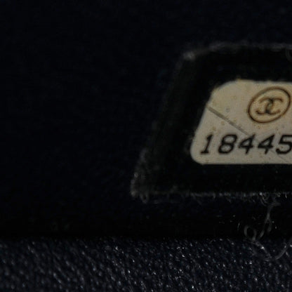 Chanel Caviar Quilted Jumbo Double Flap Navy Blue 7 of 10