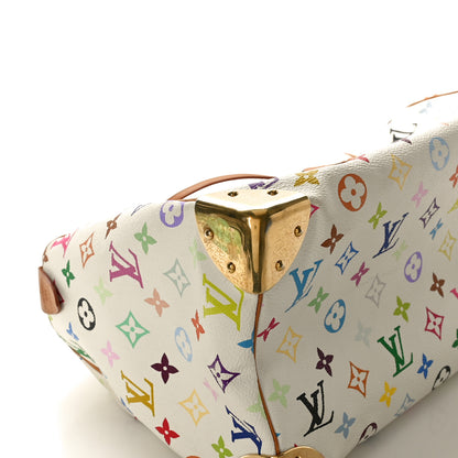 Louis Vuitton Monogram Multicolor Speedy 30 White 9 of 11