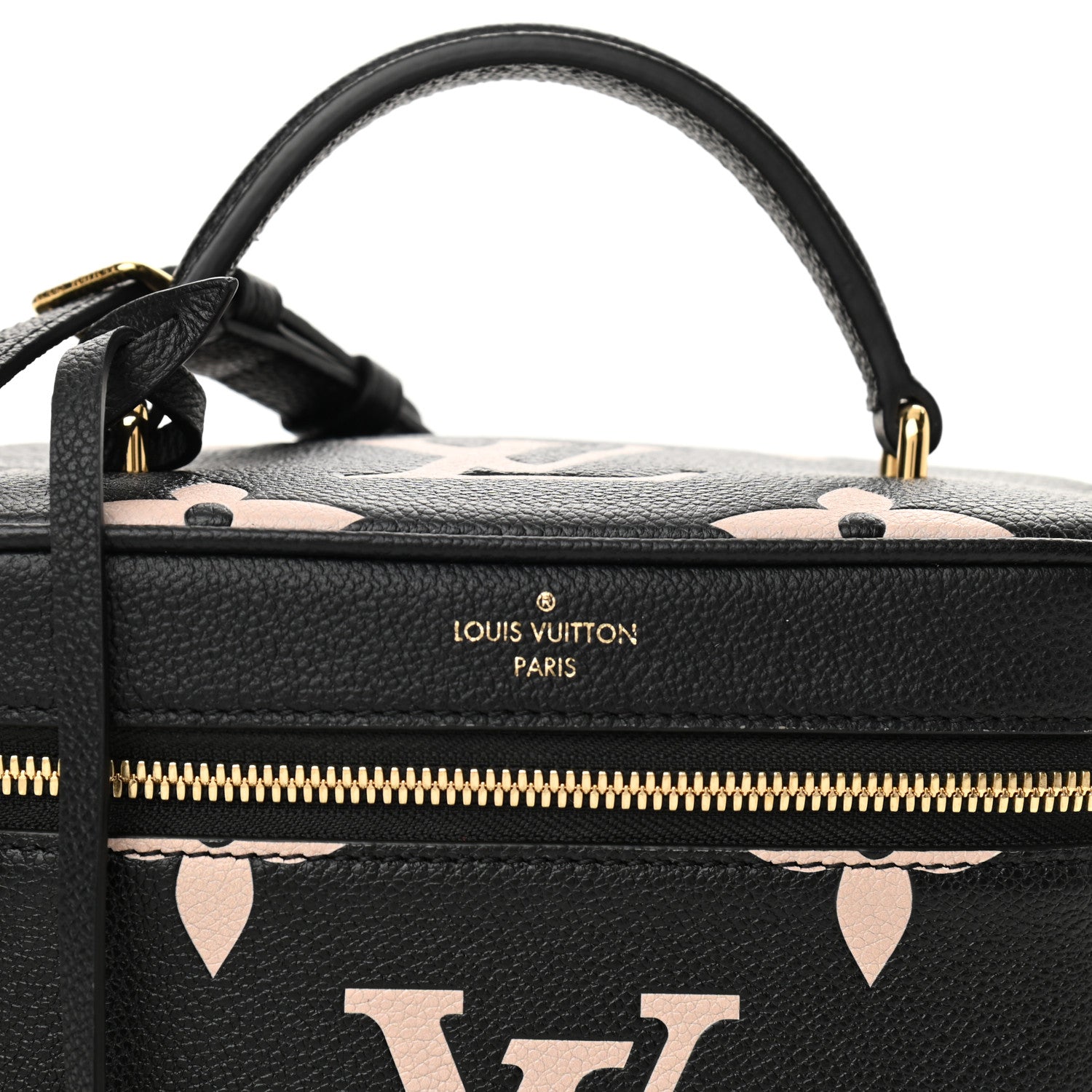 Louis Vuitton Empreinte Monogram Giant Vanity PM Black Beige 7 of 10