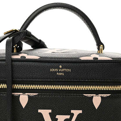 Louis Vuitton Empreinte Monogram Giant Vanity PM Black Beige 7 of 10