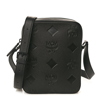 MCM Nappa Maxi Monogram Mini Klassik Crossbody Black Black 1 of 10