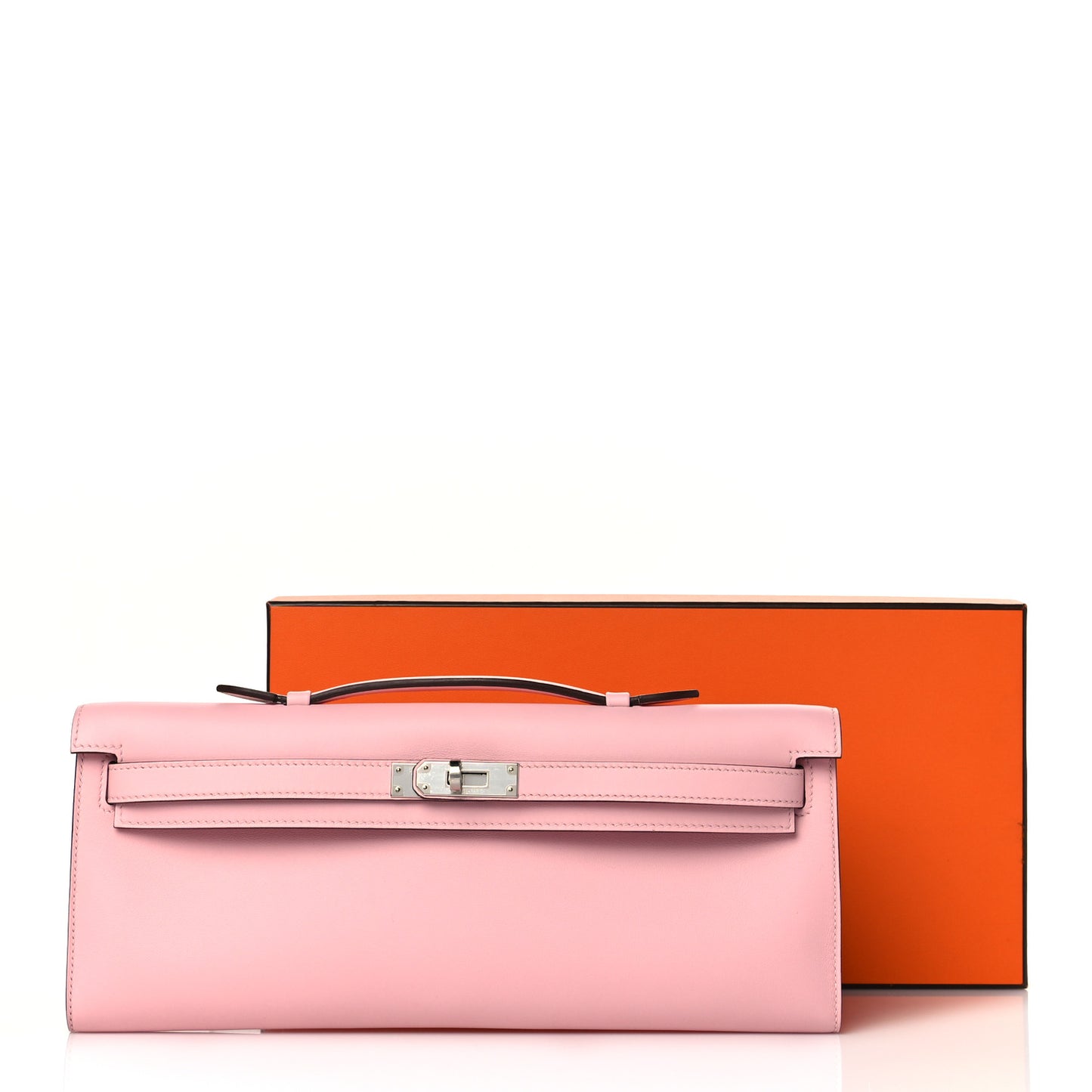 Swift Kelly Cut Clutch Pochette Rose Sakura