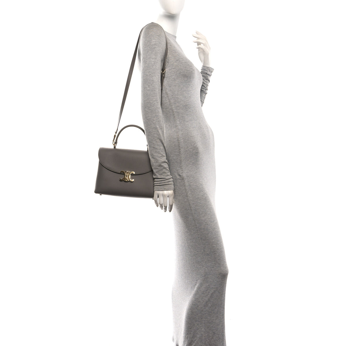 Celine Supple Calfskin Medium Nino Pebble 2 of 11