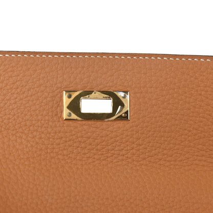 Hermes Taurillon Clemence Kelly Retourne 28 Toffee 21 of 37