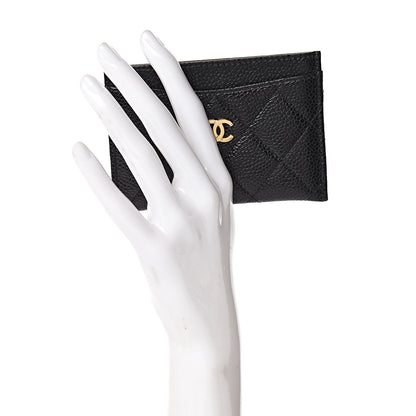 Chanel Caviar Quilted Card Holder Black 2 of 8