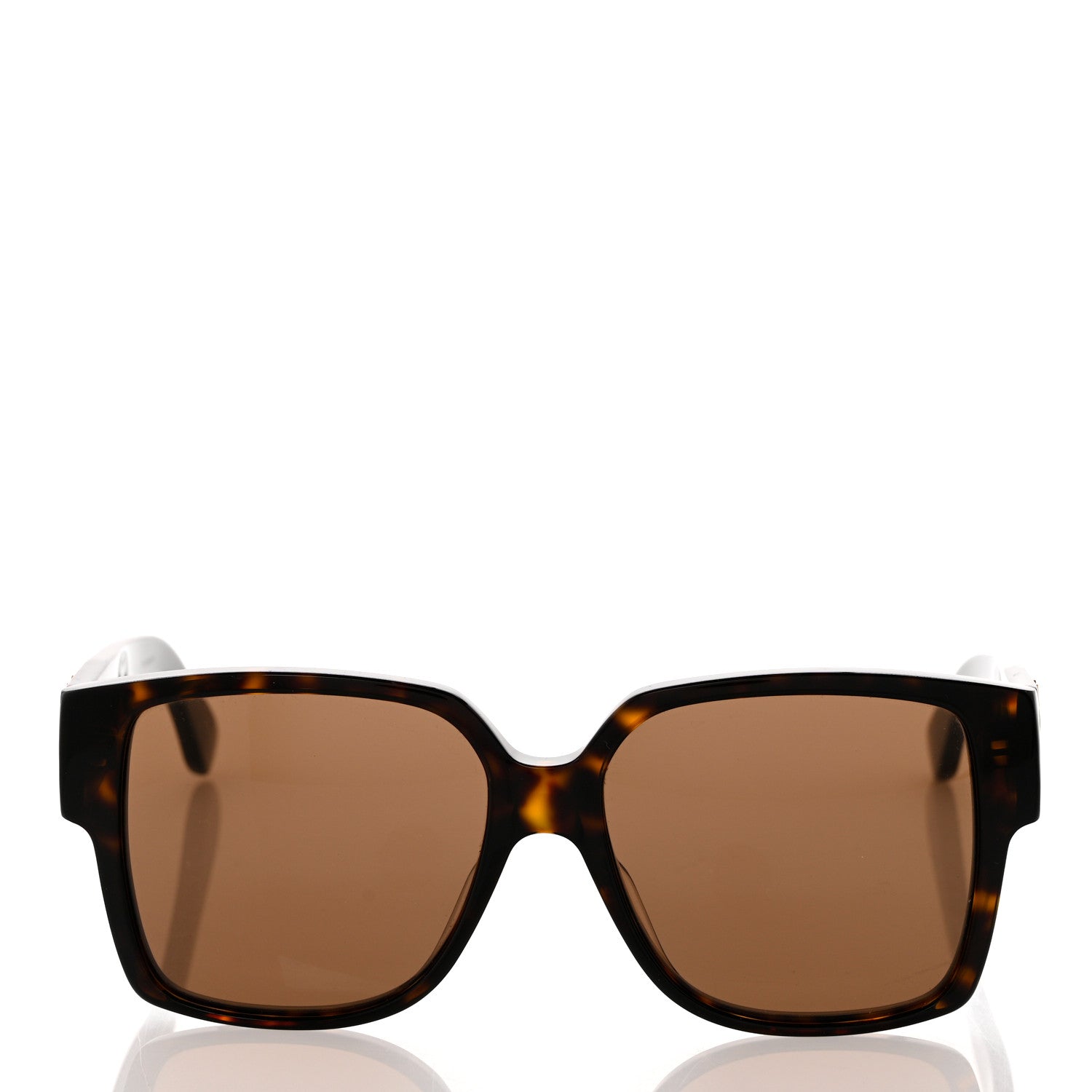 Saint Laurent Acetate Square SL M9N Sunglasses Tortoise 2 of 8