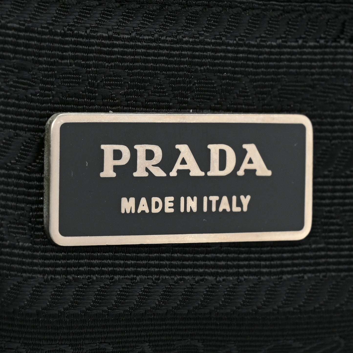 Tessuto Nylon Messenger Bag Black