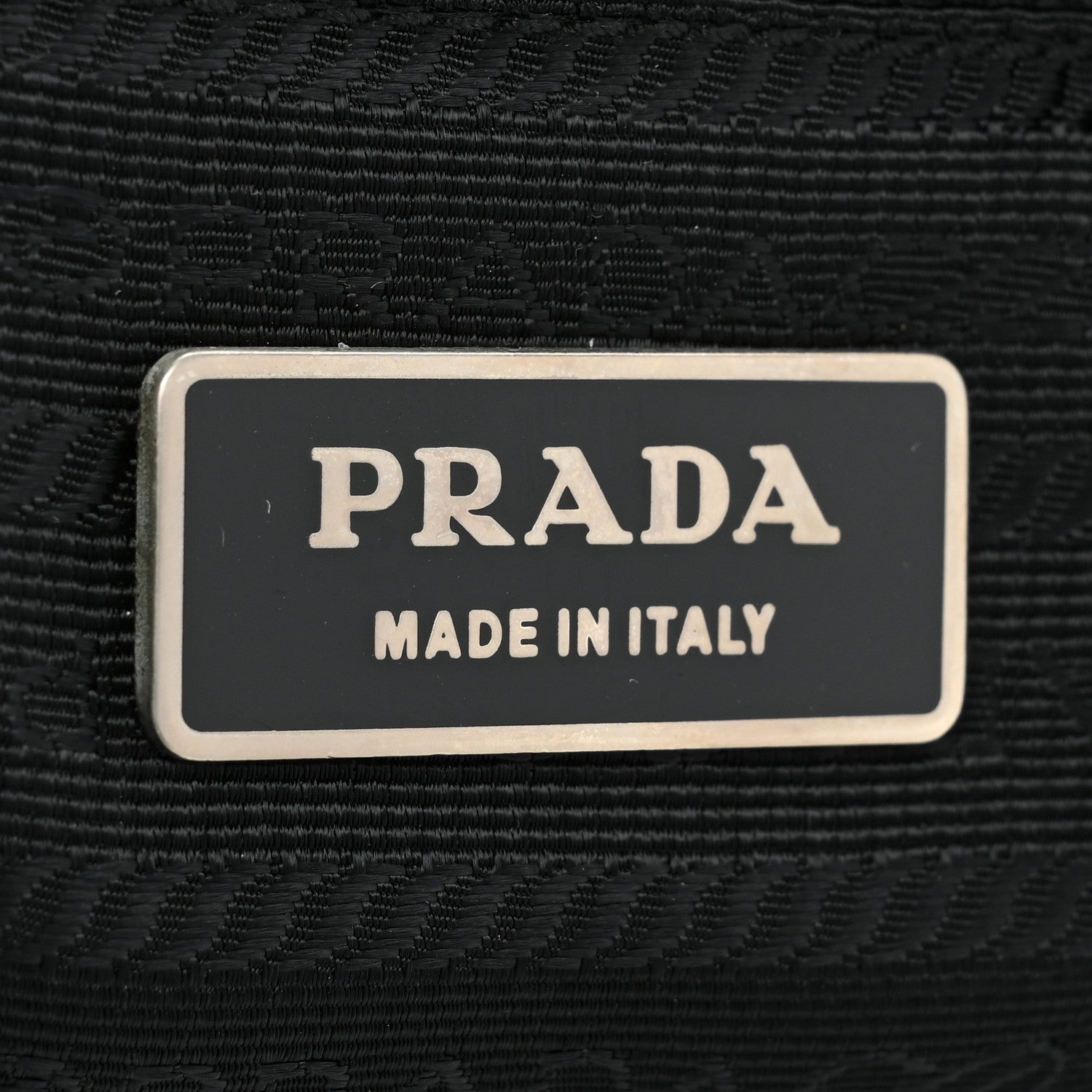 Prada Tessuto Nylon Messenger Bag Black 6 of 9