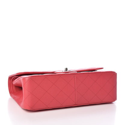 Chanel Caviar Quilted Jumbo Double Flap Dark Pink 5 of 11