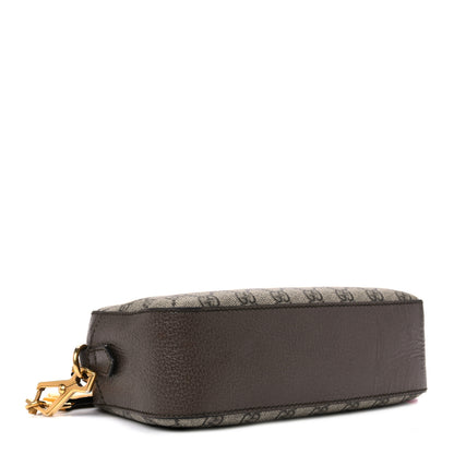 Gucci GG Supreme Monogram Web Neo Vintage Shoulder Bag Beige New Acero Crop 4 of 17