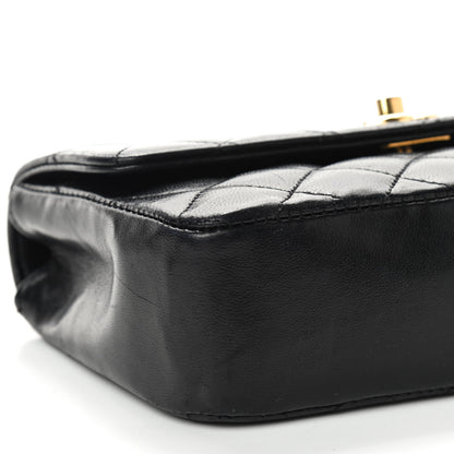 Chanel Lambskin Quilted Mini Rectangular Flap Black 5 of 8