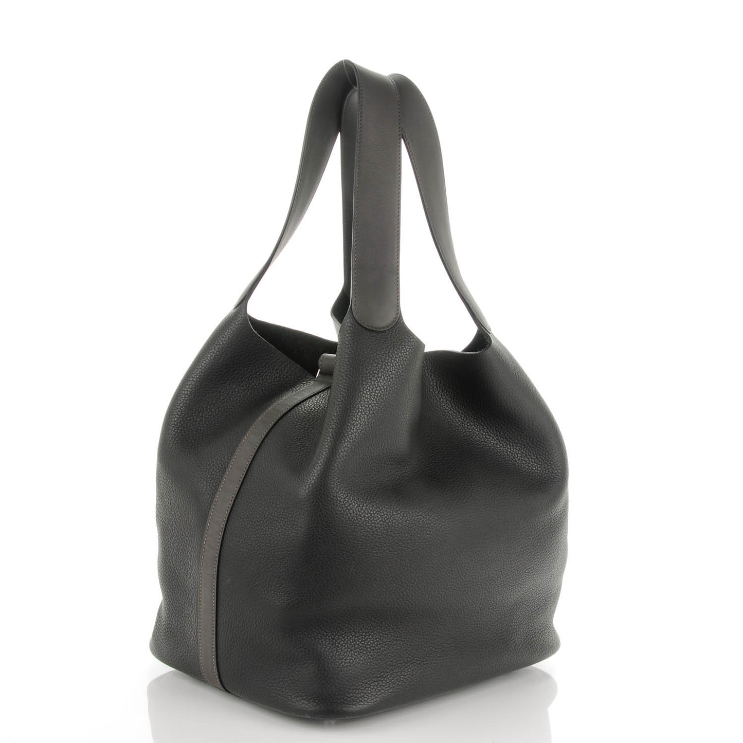 Taurillon Clemence Swift Biolor Picotin Lock TGM Plomb Graphite