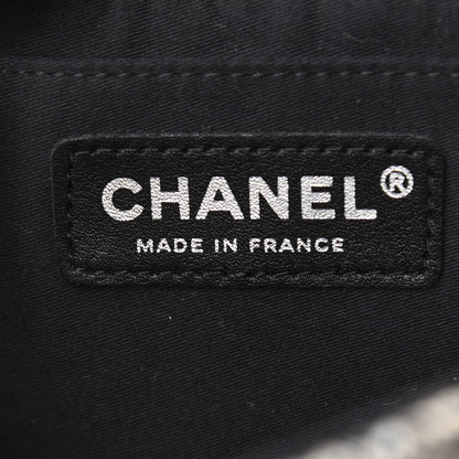 Chanel Crystal Tweed Quilted Medium Single Flap Black 6 of 11