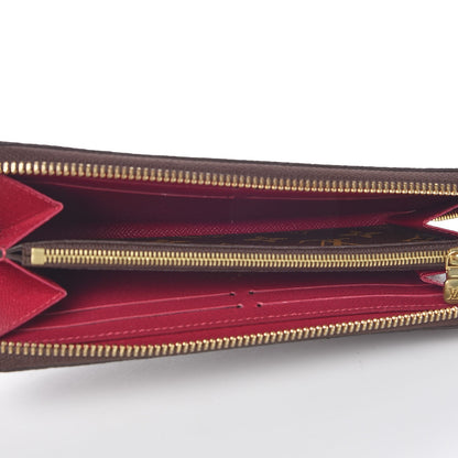 Louis Vuitton Monogram Clemence Wallet Fuchsia 5 of 7