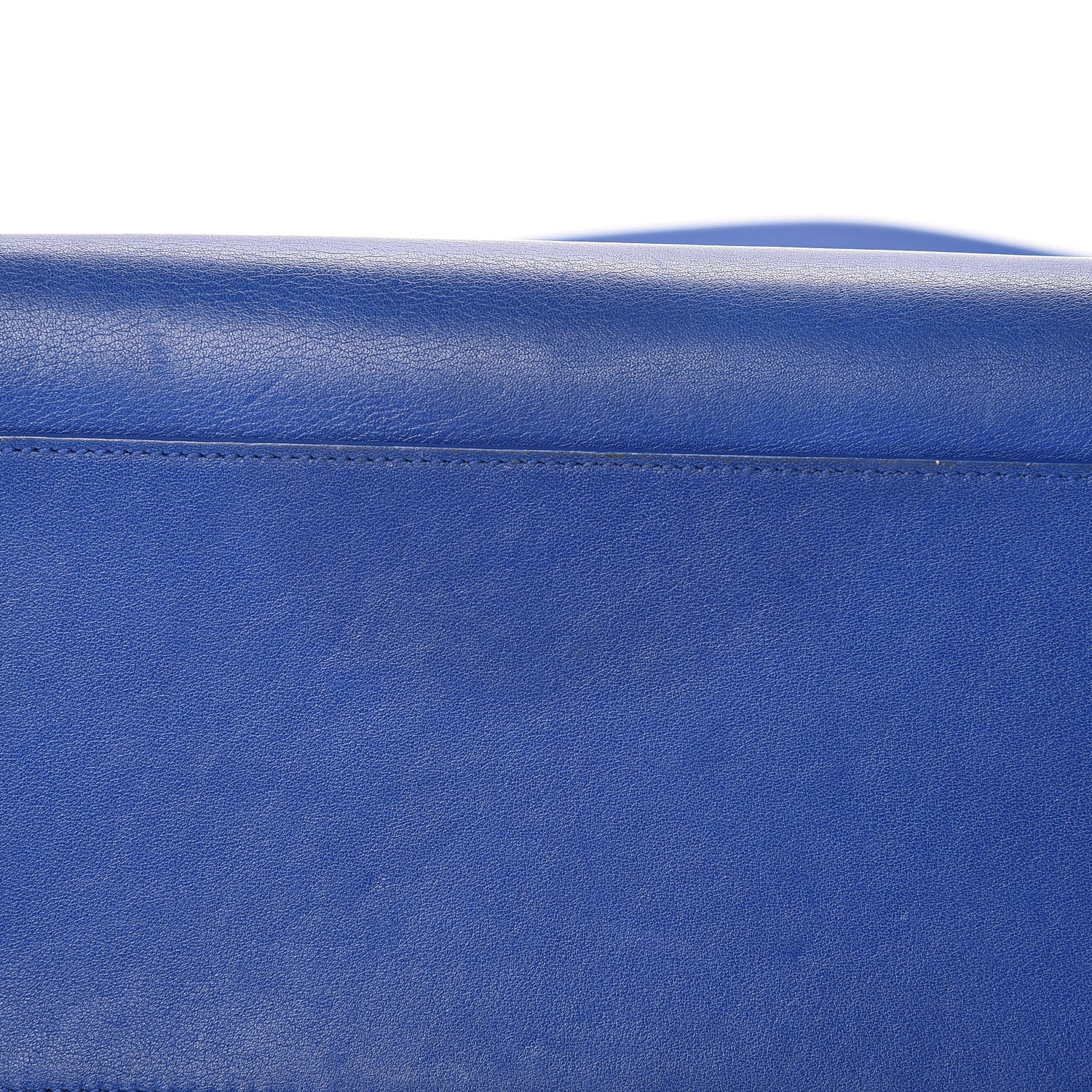 Saint Laurent Calfskin Small Monogram Cabas Blue Majorelle 16 of 16