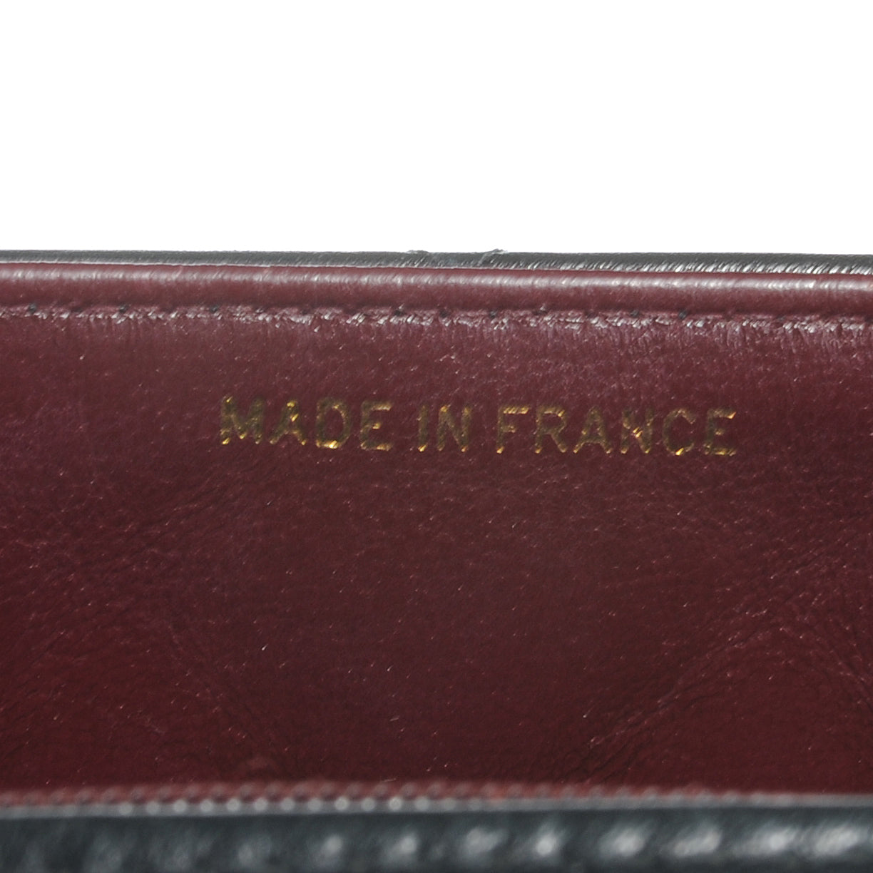 Lambskin XL Jumbo Flap Black
