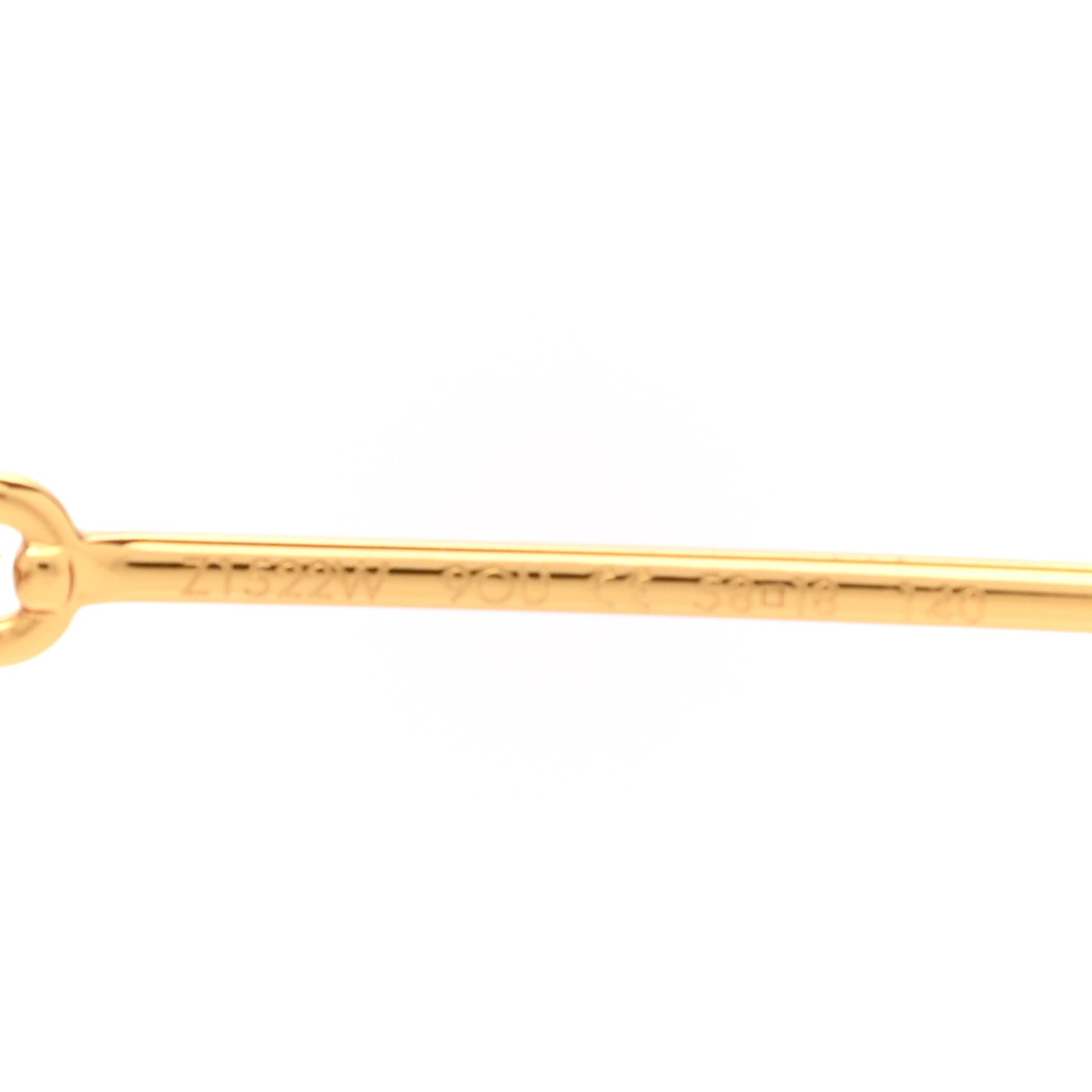 Metal My LV Chain Cat Eye Sunglasses Z1522W Gold