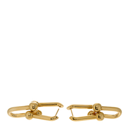 Tiffany 18K Yellow Gold Extra Large HardWear Link Earrings 3 of 4