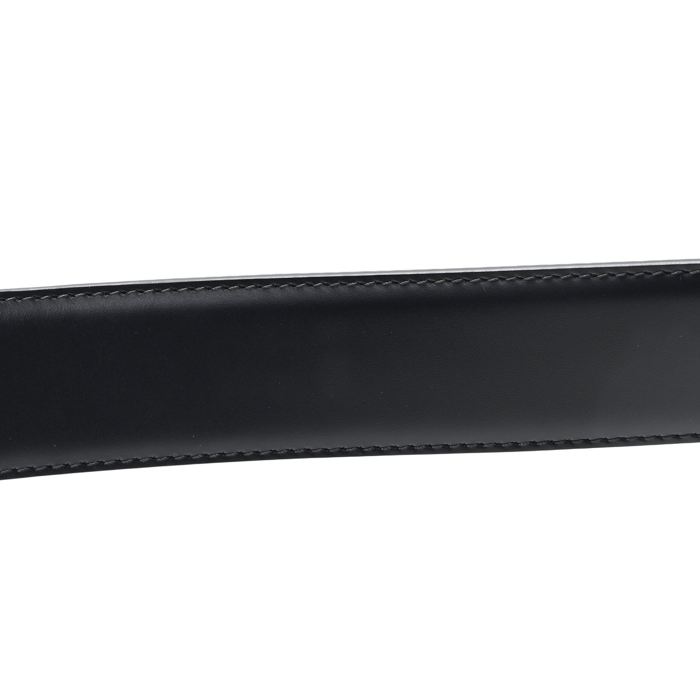 Calfskin 4cm La Medusa Belt 120 Black