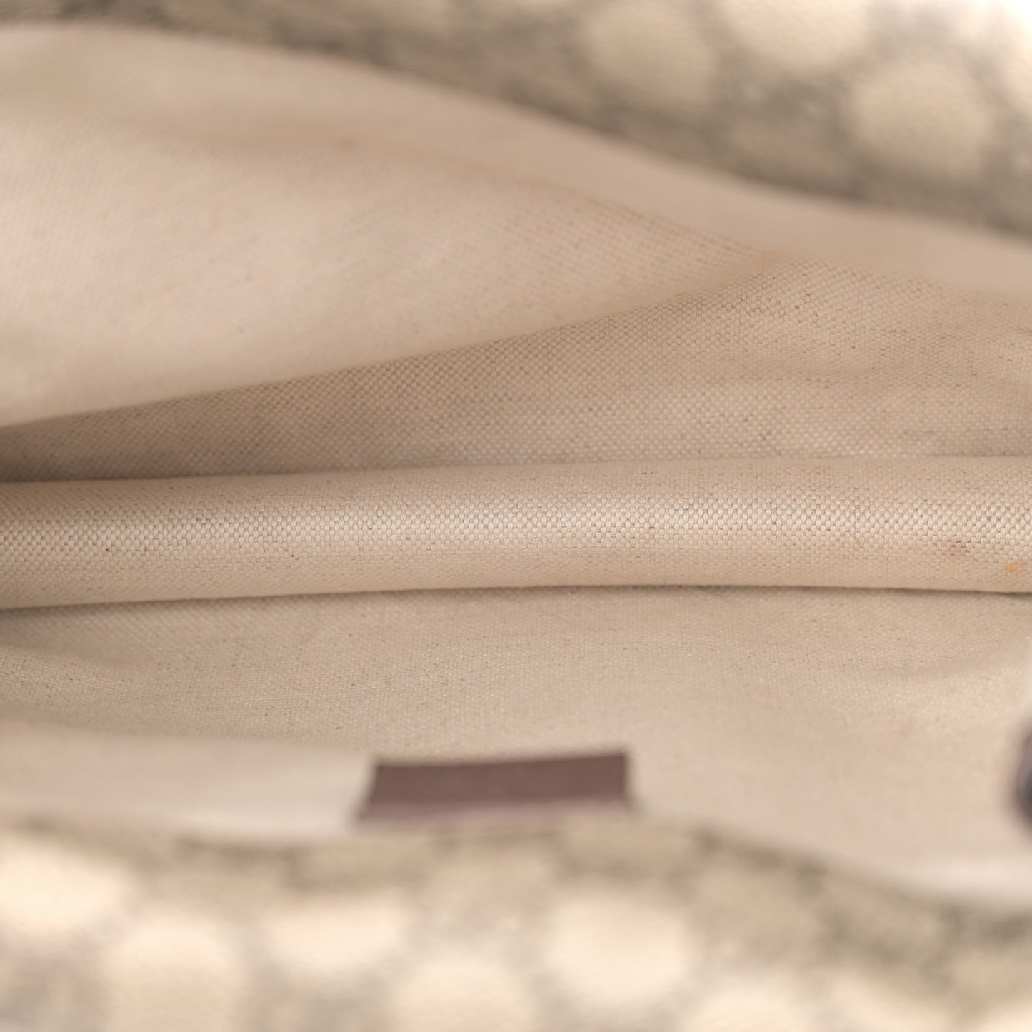 GG Supreme Monogram Web Neo Vintage Double Flap Messenger Bag Beige New Acero