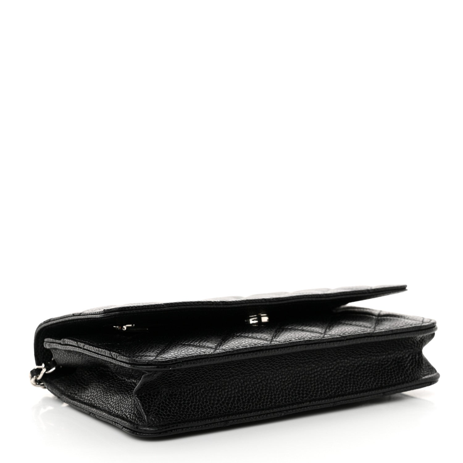 Chanel Caviar Quilted Wallet on Chain WOC Black 4 of 12