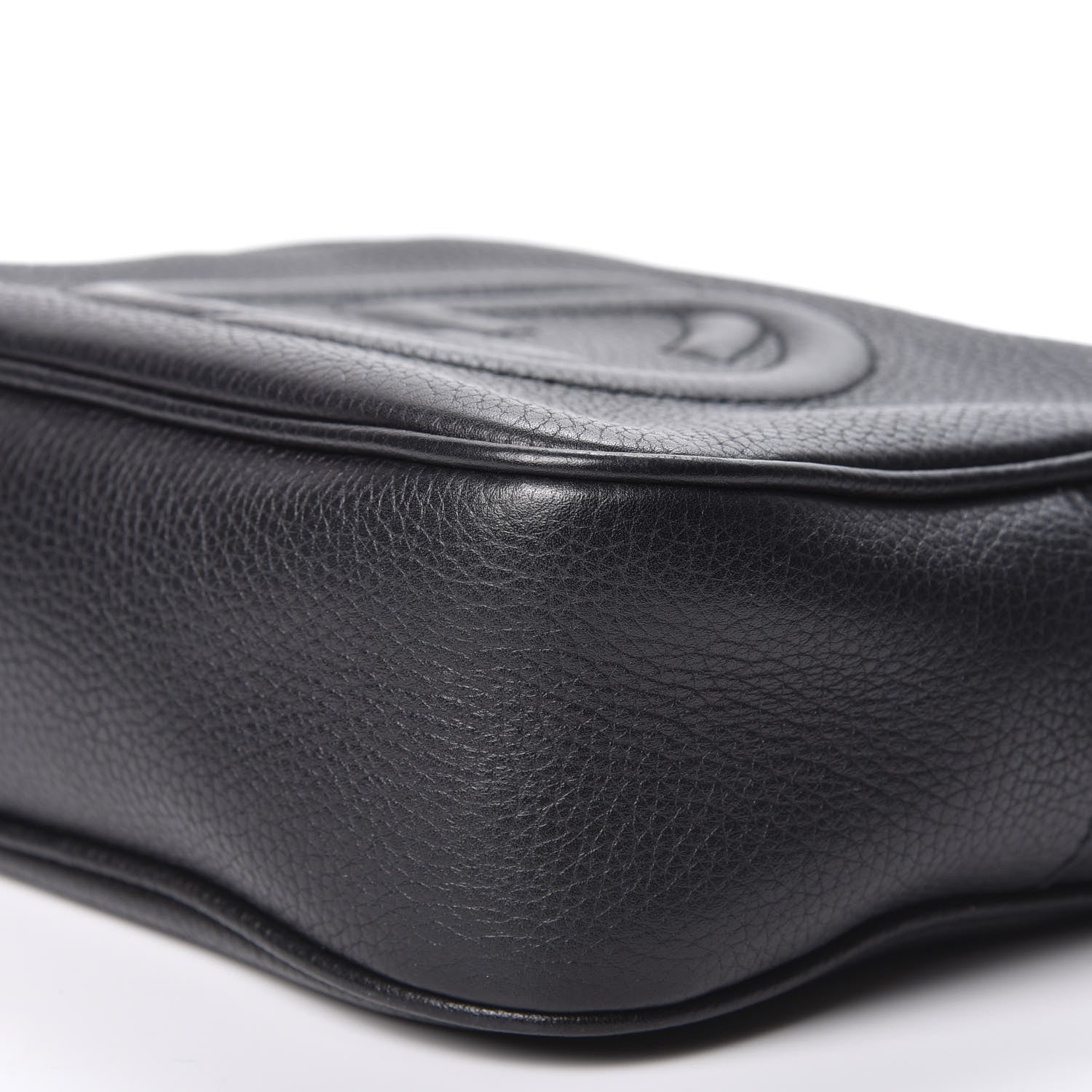 Gucci Pebbled Calfskin Small Soho Disco Bag Black 6 of 9