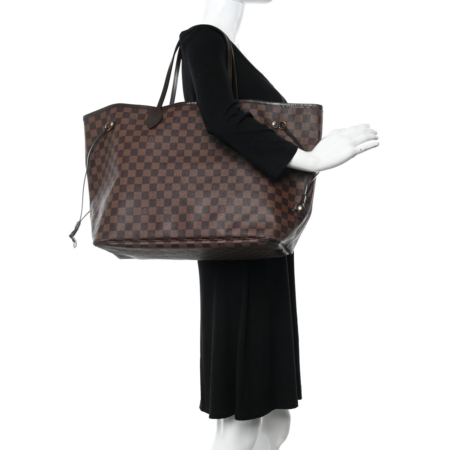 Louis Vuitton Damier Ebene Neo Neverfull GM 2 of 10