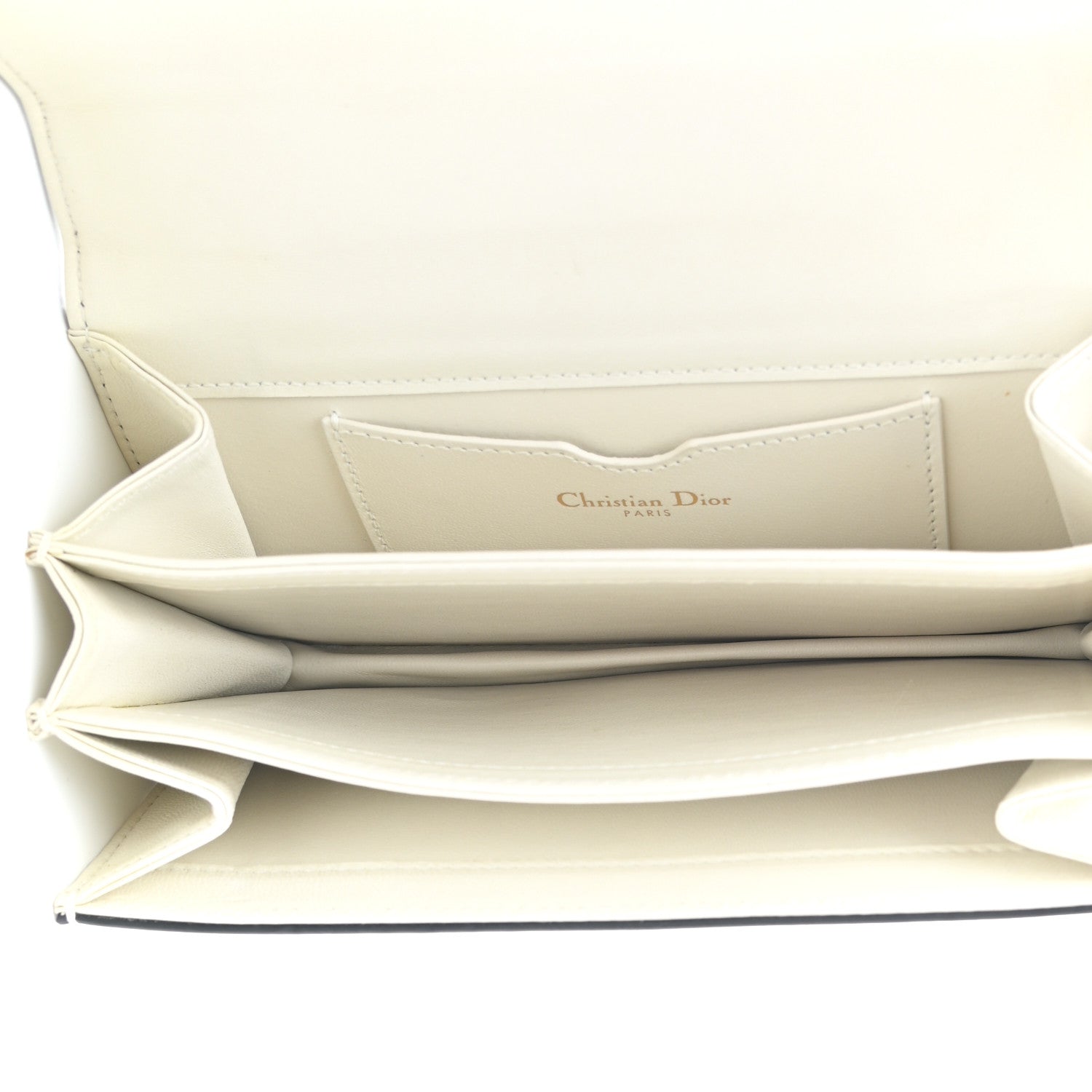 Christian Dior Lambskin Embroidered Le Soleil Tarot Pouch Clutch