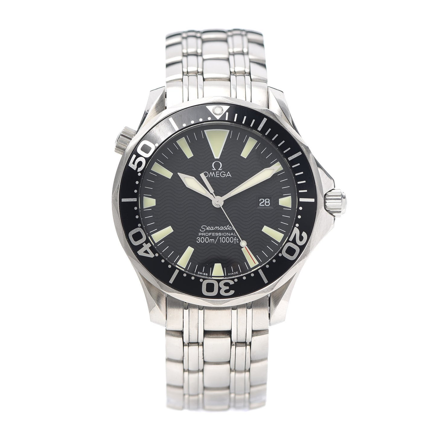 Stainless Steel 41mm Seamaster Professional 300m Automatic Watch Black 2064.50.00