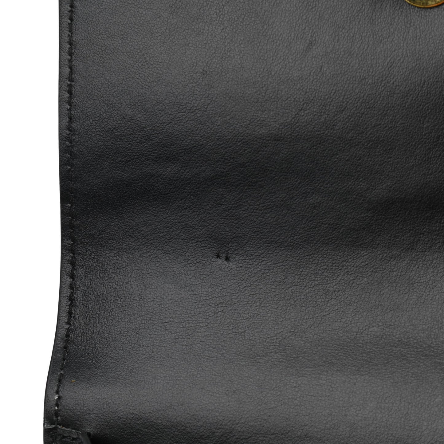 Smooth Calfskin Monogram Kate Belt Bag Black