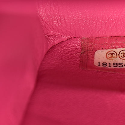 Chanel Iridescent Caviar Quilted Jumbo Double Flap Pink 7 of 16
