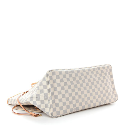 Louis Vuitton Damier Azur Neo Neverfull GM Rose Ballerine 5 of 10