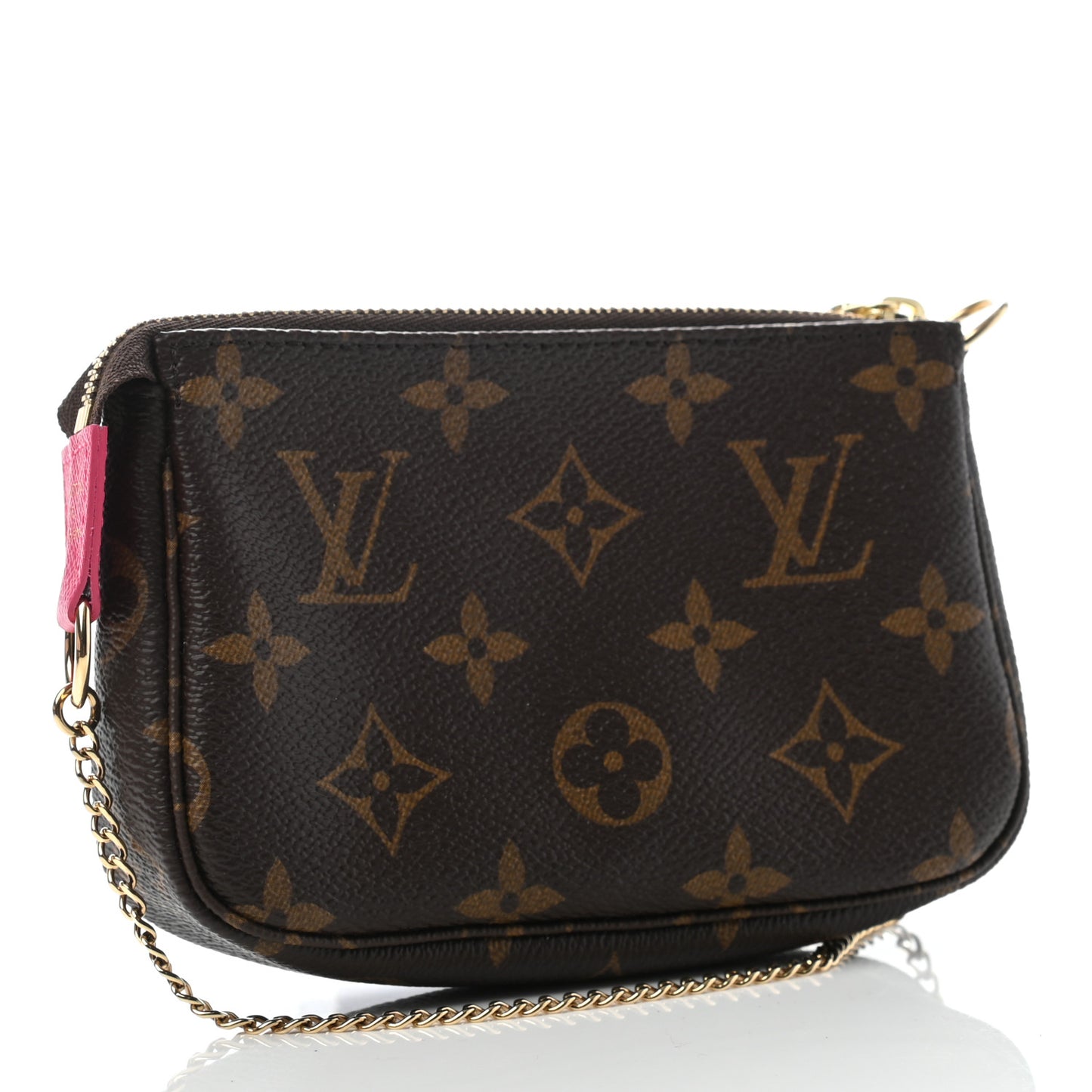 Monogram 2019 Christmas Animation Mini Courchevel Pochette Accessories Fuchsia
