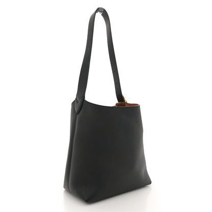 Louis Vuitton Grained Calfskin Low Key Hobo PM Black 4 of 11