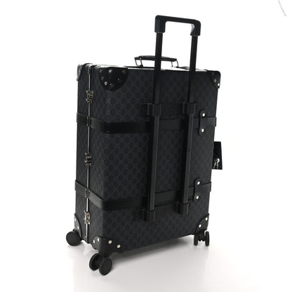 Gucci GG Supreme Monogram Globe-Trotter Carry-On Black Black Grey 2 of 8
