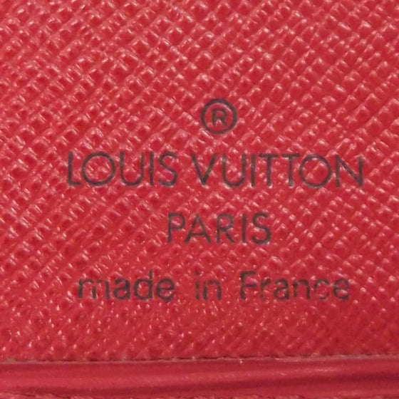 Louis Vuitton Epi Porte-Billets Compact Wallet Red 5 of 8