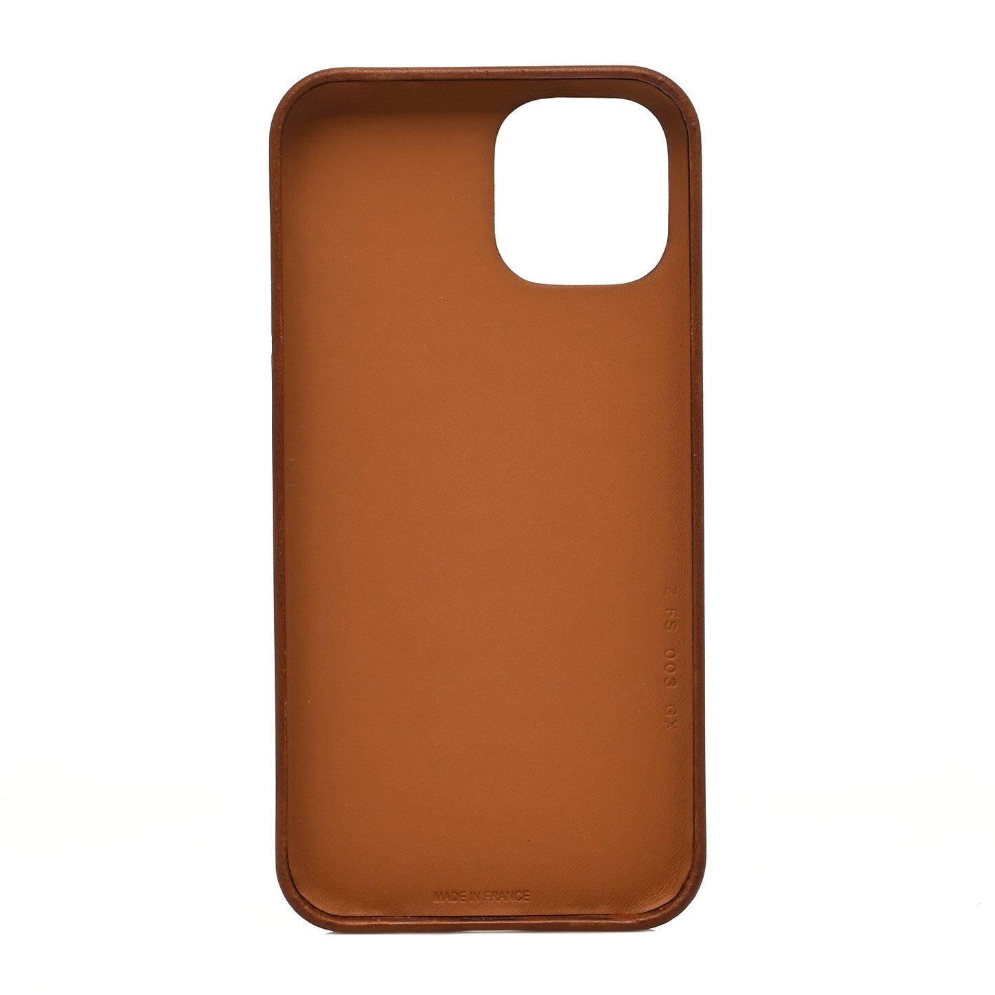 Barenia Bolduc iPhone 12/12 Pro Case Fauve