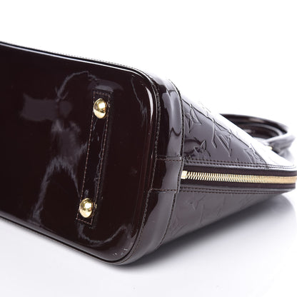 Louis Vuitton Vernis Alma PM Amarante 9 of 9