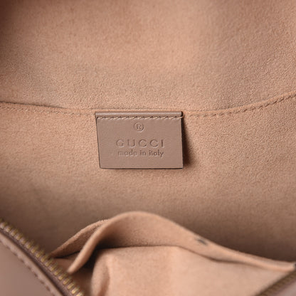 Gucci Calfskin Matelasse GG Marmont Dome Backpack Porcelain Rose 5 of 8