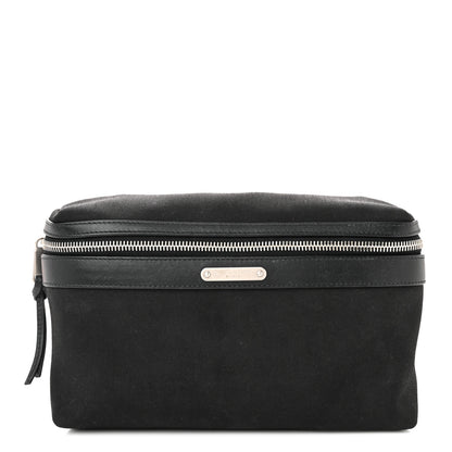 Saint Laurent Canvas Calfskin City Belt Bag Black 1 of 10
