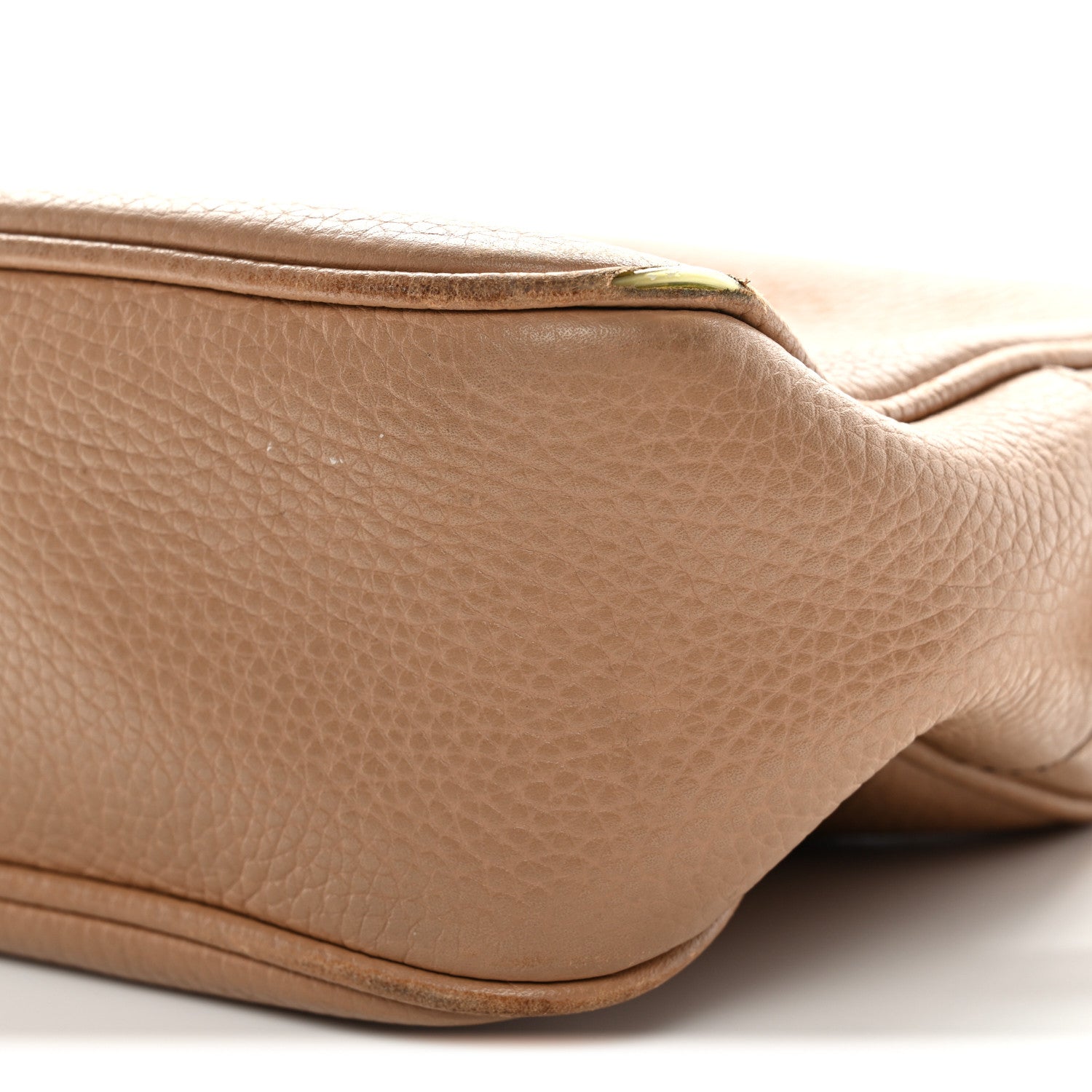 Gucci Pebbled Calfskin Small Soho Disco Bag Camelia 10 of 16