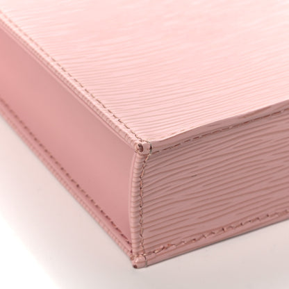 Louis Vuitton Epi Petit Sac Plat Rose Ballerine 6 of 8