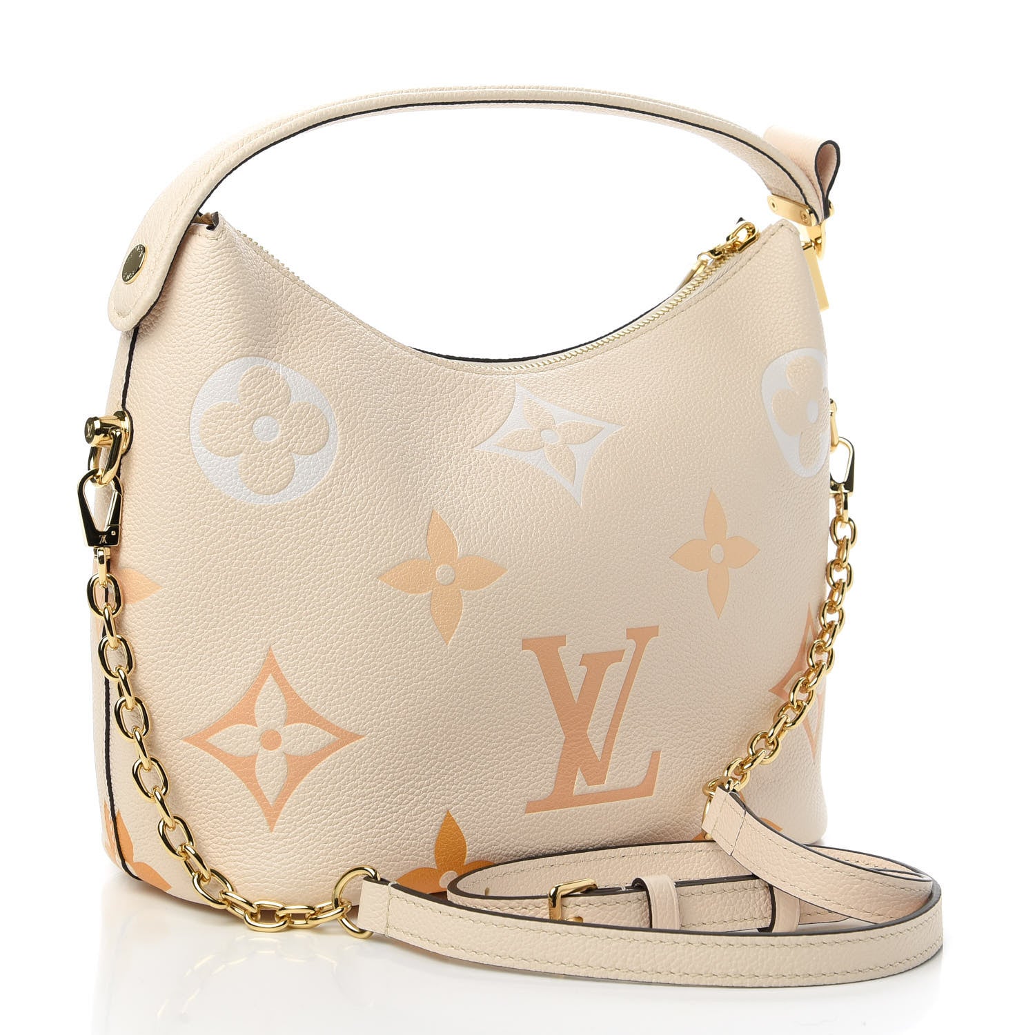 Louis Vuitton Empreinte Monogram Giant By The Pool Marshmallow Hobo Cream Saffron 3 of 10